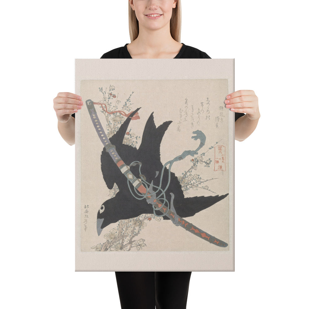 Little Crow Canvas Print